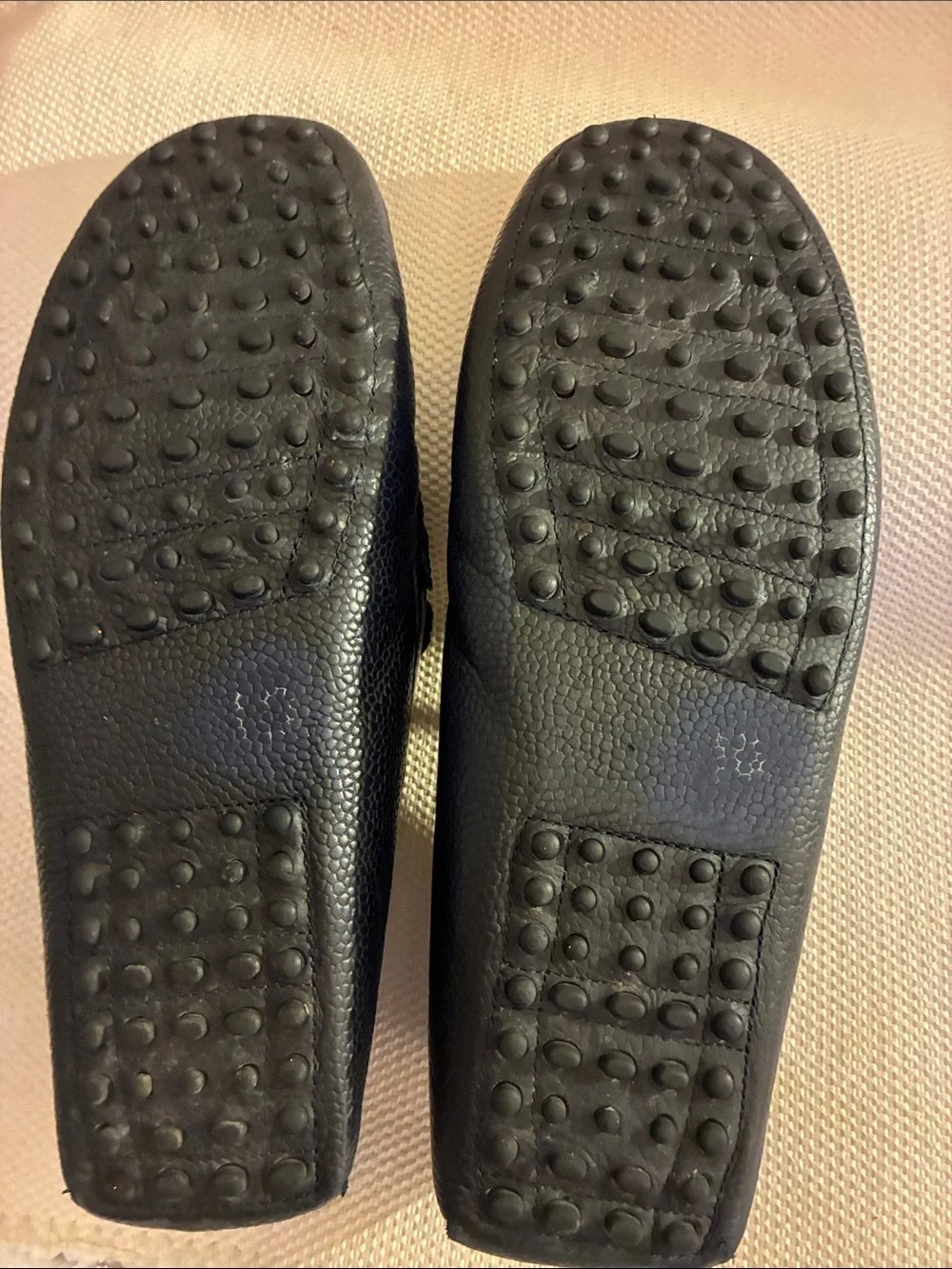 ASOS Men's Black Leather Penny Loafers-Excellent preowned condition